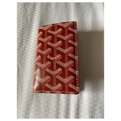 porte carte goyard|porte carte goyard saint pierre.